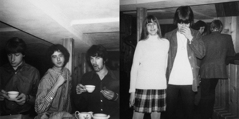 Yardbirds come for tea photos