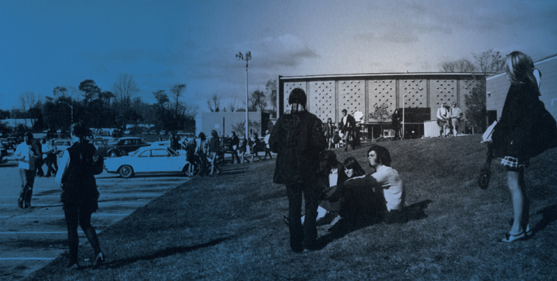 Staples Auditorium 1970